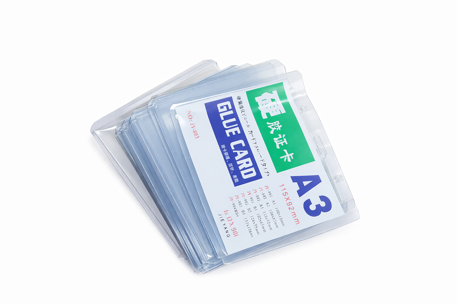 PORTE BADGE TRANSPARENT A3