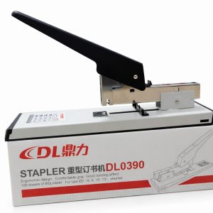 AGRAFEUSE DE BUREAU GEANTE DL0390 - NOIR & GRIS