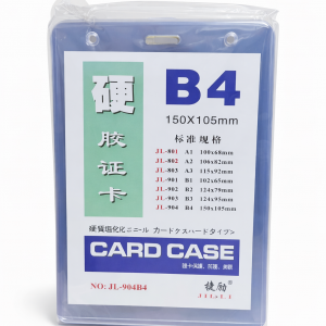 PORTE BADGE TRANSPARENT B4