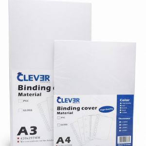 PAGE DE GARDE CLEVER TRANSPARENT A3 100P