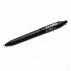 STYLO A BILLE BLACK JET NOIR RT CLARO 50 PCS