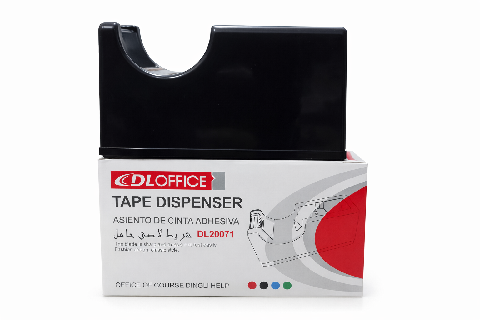 DEVIDOIRE DE BUREAU DL020071 - NOIR