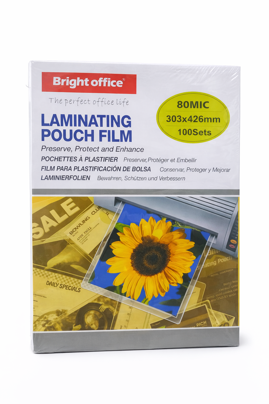 POCHETTE DE PLASTIFICATION A3 / 80 MICRON