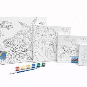 TABLEAU TOILE 25*30 AVEC DESSIN