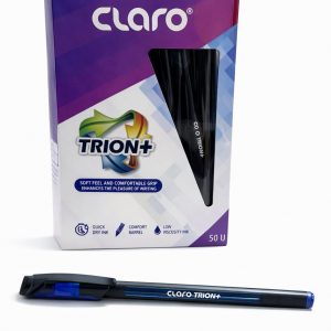 STYLO A BILLE TRION+ BLEU CLARO 50 PCS
