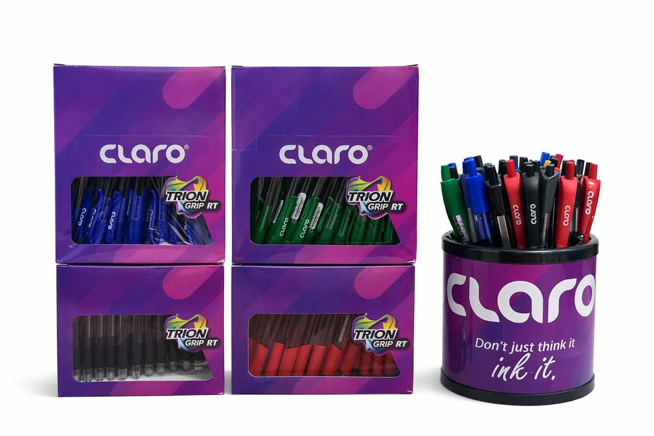 STY A BILLE TRION GRIP RT VERT "TIC-TAC" 50 PC