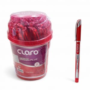 STYLO A BILLE SIGMA ROUGE 30PCS CLARO