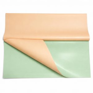 20 PAPIER POUR BOUQUET DE FLEUR VERT CLAIR & ORANGE CLAIR