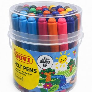 FEUTRE JUMBO POT DE 48 PCS JOVI