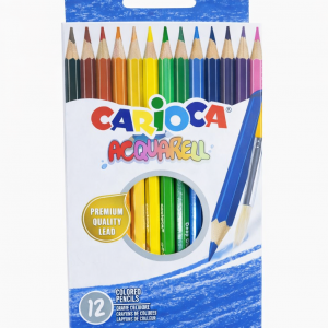 CRAYON ACQUARELLE DE 12 CARIOCA