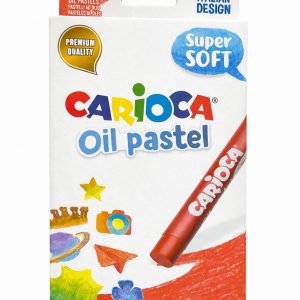 CRAYON PASTEL A HUILE DE 12 CARIOCA