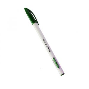 STYLO A BILLE STELO VERT CLARO 50 PCS