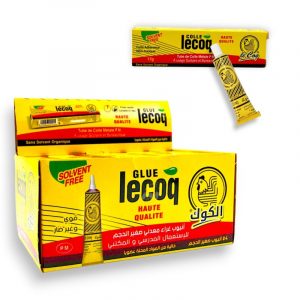 PAQUET DE 24 COLLE EN TUBE PM METAL LE COQ