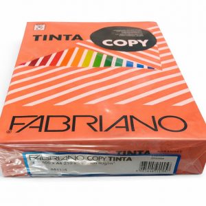 RAME PAPIER COULEUR ORANGE A4 80G 500F FABRIANO