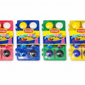 ACQUARELLE DE 8 COULEURS ARTFUBO FB-112