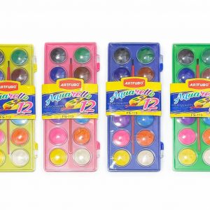 ACQUARELLE DE 12 COULEURS ARTFUBO FB-113