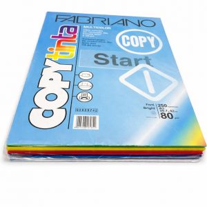RAME PAPIER COULEUR A3 80G 250F FABRIANO