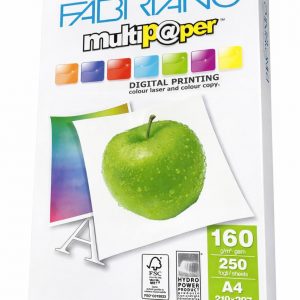 Rame de papier blanc 250F A4 Fabriano  160G