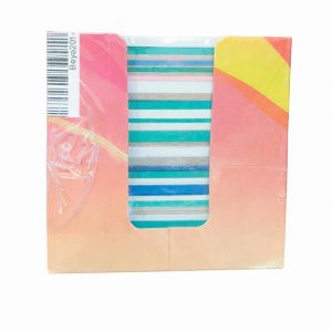 Bloc cube en carton avec charge papier couleur