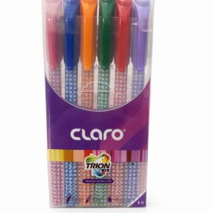 STYLO TRION DZ POCH/6 CLARO EN PLASTIQUE