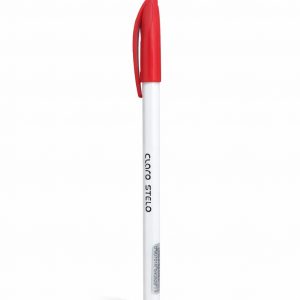 STYLO A BILLE STELO ROUGE CLARO 50 PCS