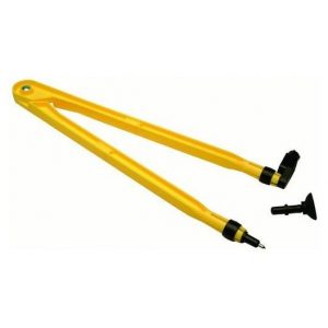 COMPAS PROFESSEUR POUR TABLEAU BLANC JAUNE
