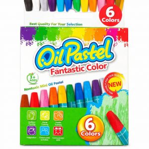 CRAYON PASTEL A HUILE 6 PCS OIL PASTEL