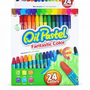 CRAYON PASTEL A HUILE 24 PCS OIL PASTEL