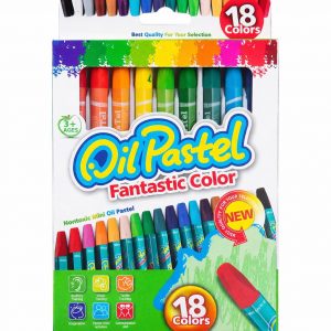 CRAYON PASTEL A HUILE 18 PCS OIL PASTEL